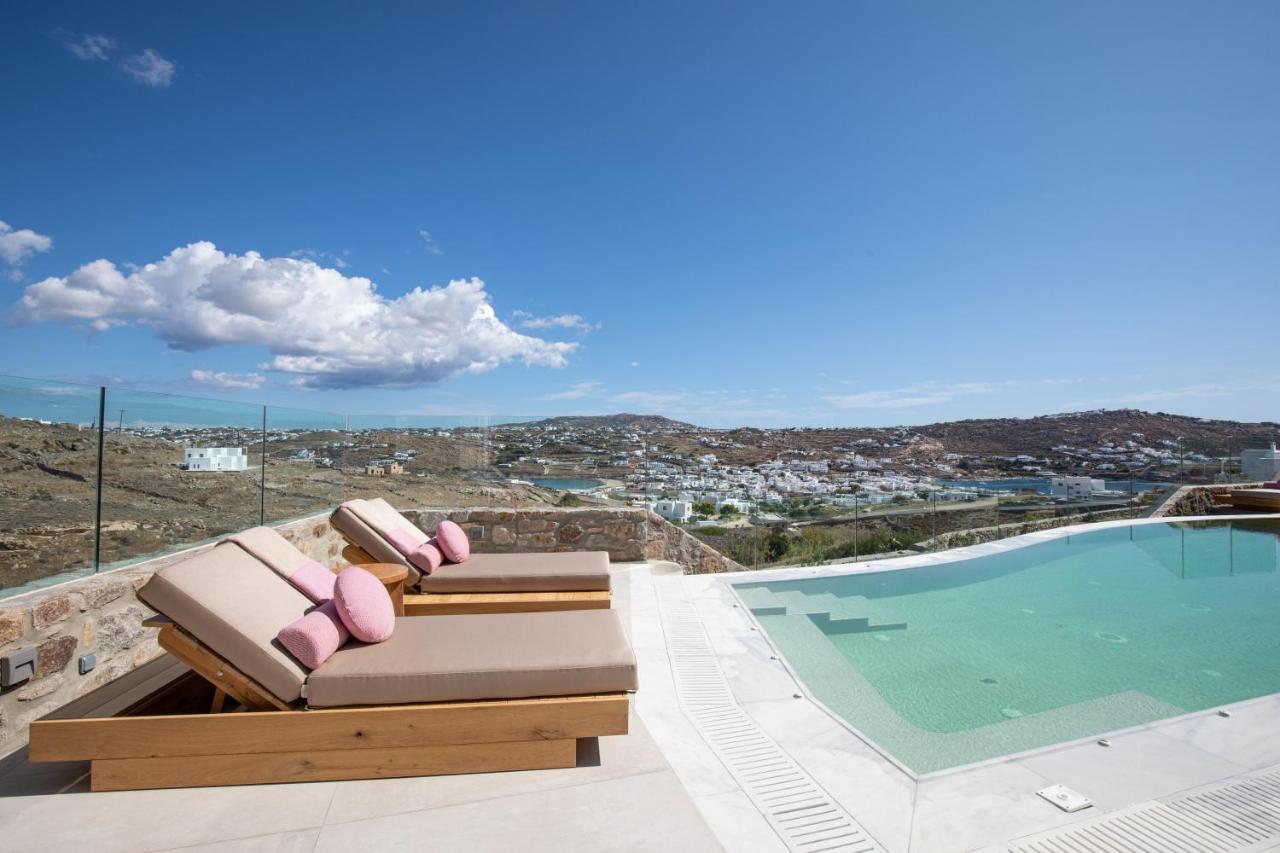 Due Mari Mykonos Hotel Agios Ioannis Diakoftis Eksteriør billede