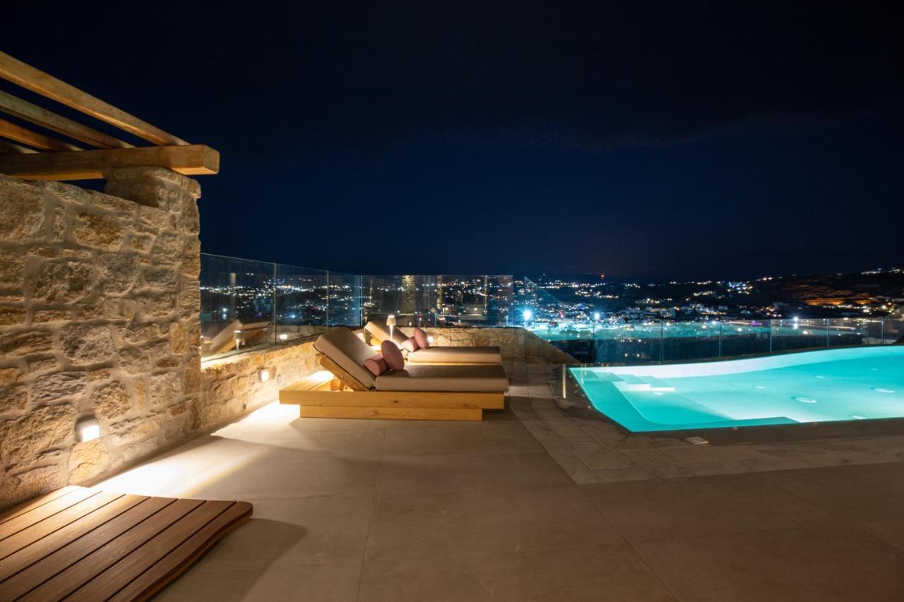 Due Mari Mykonos Hotel Agios Ioannis Diakoftis Eksteriør billede