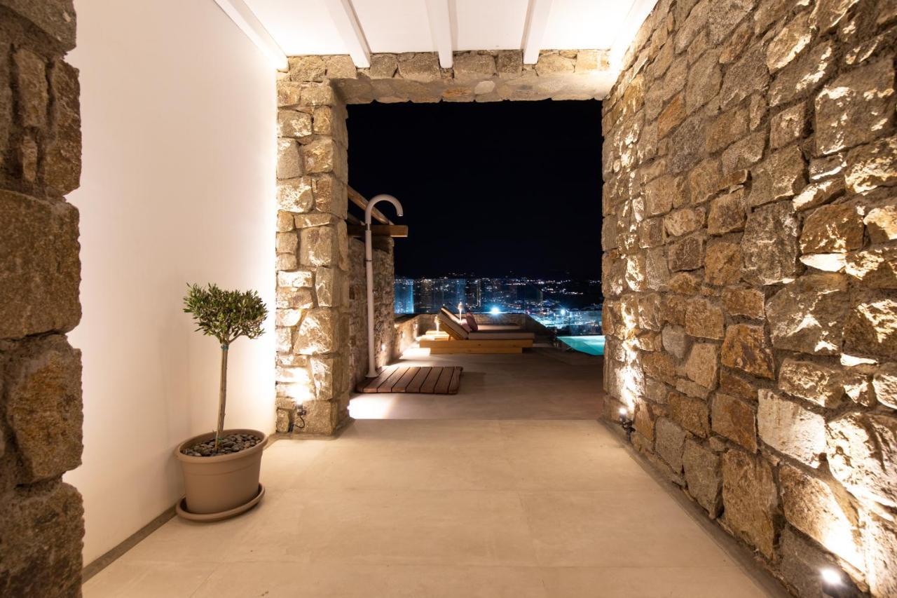 Due Mari Mykonos Hotel Agios Ioannis Diakoftis Eksteriør billede