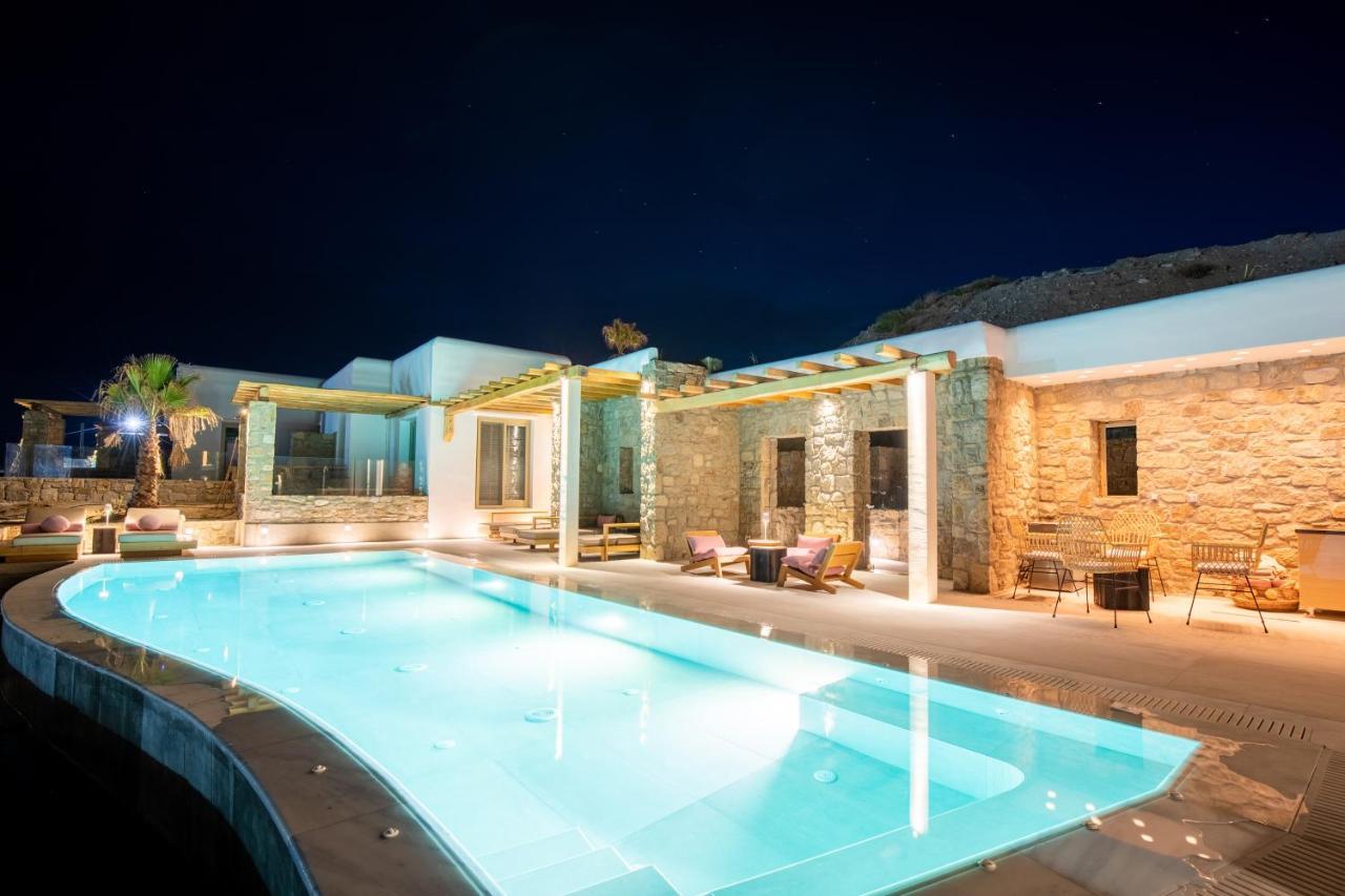 Due Mari Mykonos Hotel Agios Ioannis Diakoftis Eksteriør billede