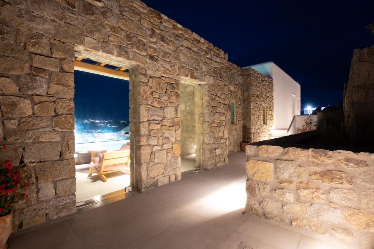 Due Mari Mykonos Hotel Agios Ioannis Diakoftis Eksteriør billede
