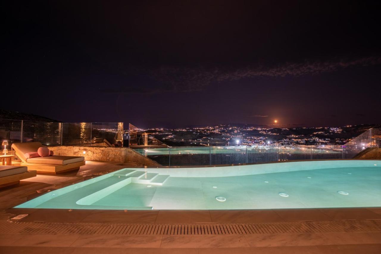 Due Mari Mykonos Hotel Agios Ioannis Diakoftis Eksteriør billede