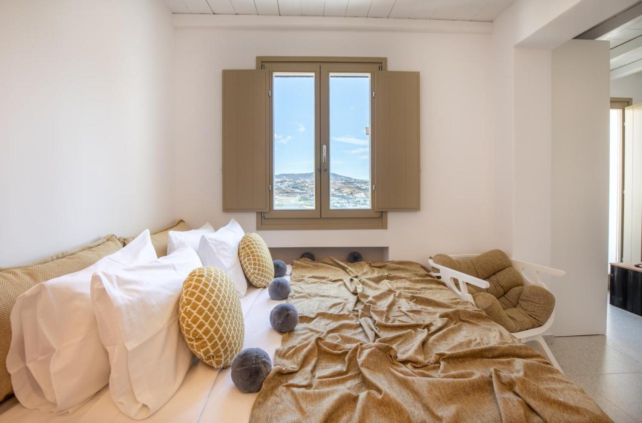 Due Mari Mykonos Hotel Agios Ioannis Diakoftis Eksteriør billede