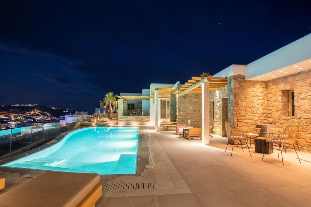 Due Mari Mykonos Hotel Agios Ioannis Diakoftis Eksteriør billede