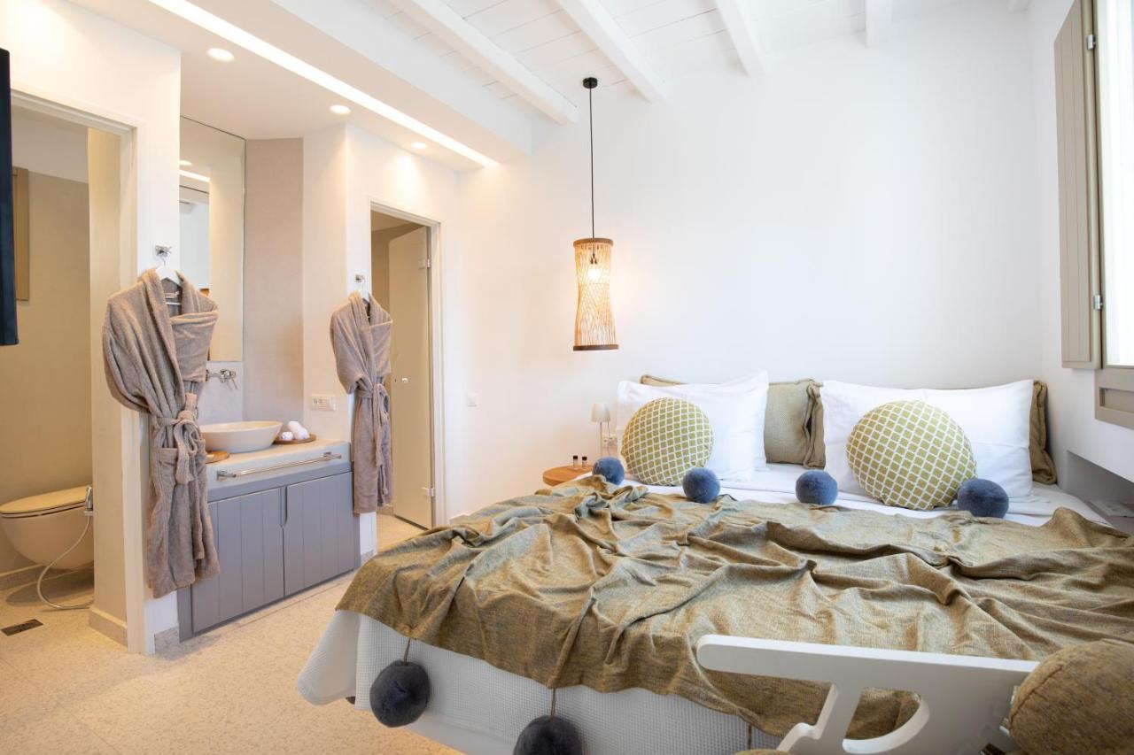 Due Mari Mykonos Hotel Agios Ioannis Diakoftis Eksteriør billede