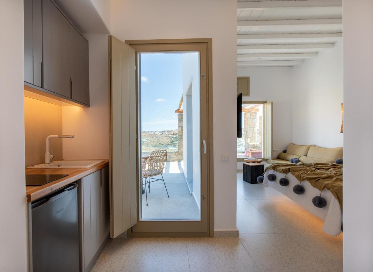 Due Mari Mykonos Hotel Agios Ioannis Diakoftis Eksteriør billede