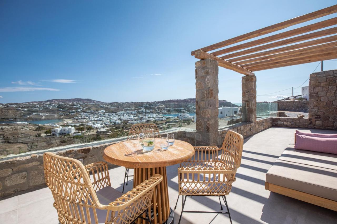 Due Mari Mykonos Hotel Agios Ioannis Diakoftis Eksteriør billede