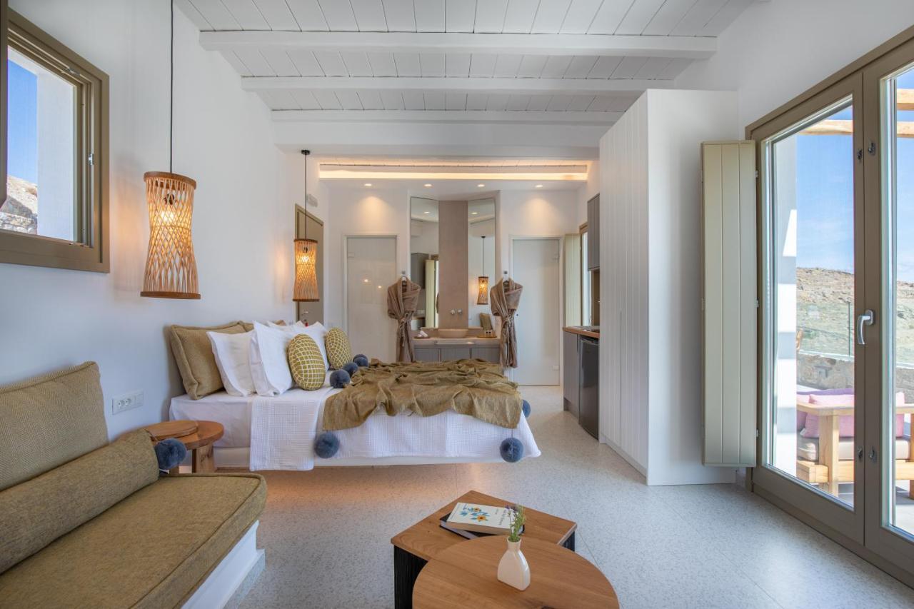 Due Mari Mykonos Hotel Agios Ioannis Diakoftis Eksteriør billede