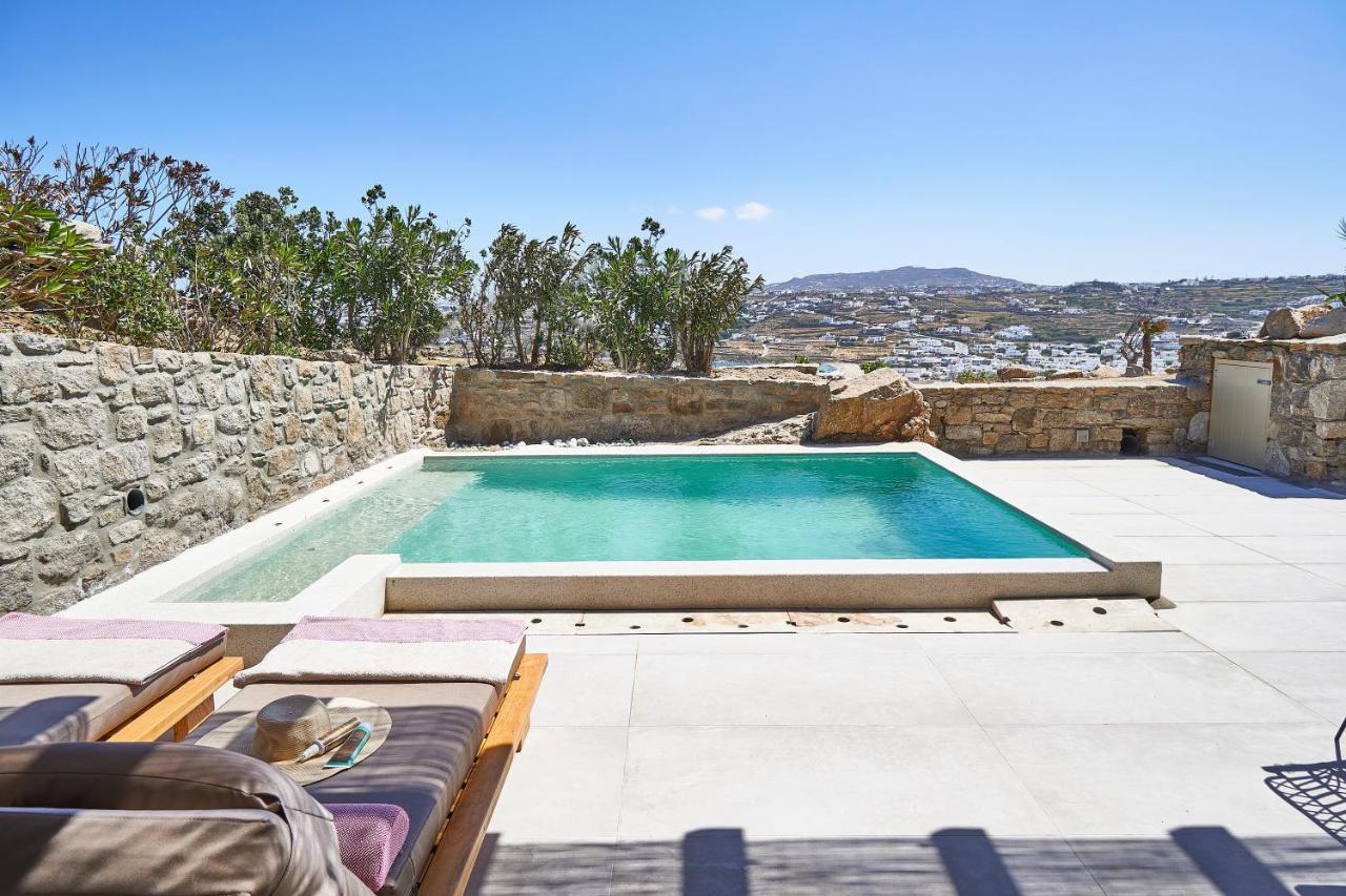 Due Mari Mykonos Hotel Agios Ioannis Diakoftis Eksteriør billede