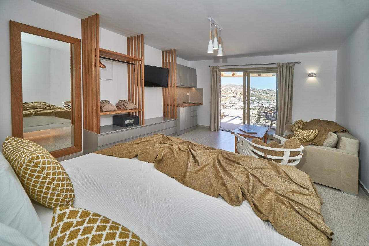 Due Mari Mykonos Hotel Agios Ioannis Diakoftis Eksteriør billede