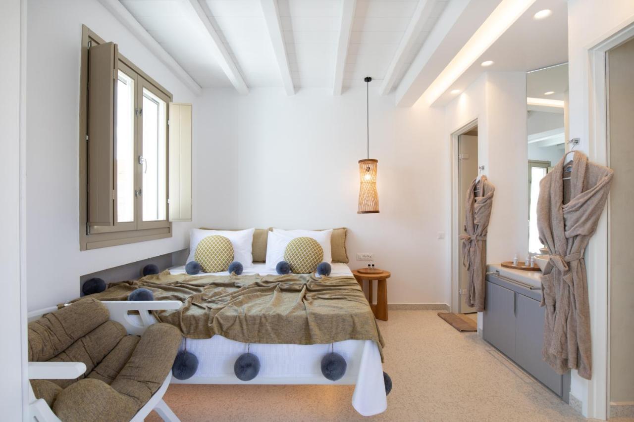 Due Mari Mykonos Hotel Agios Ioannis Diakoftis Eksteriør billede