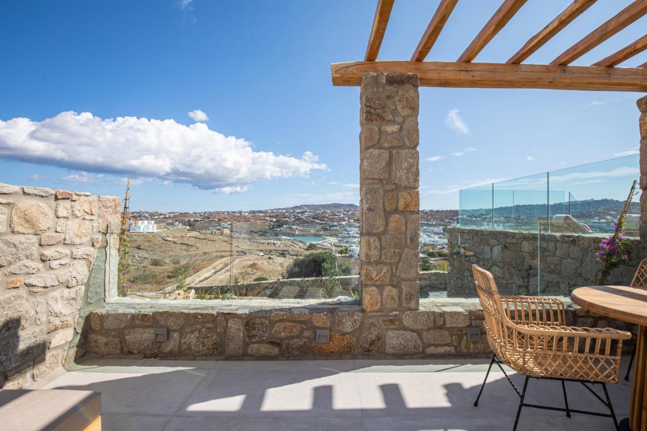 Due Mari Mykonos Hotel Agios Ioannis Diakoftis Eksteriør billede