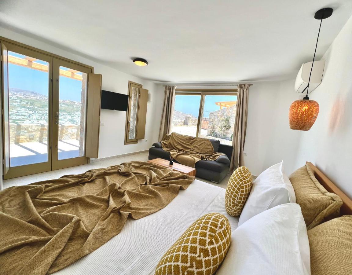 Due Mari Mykonos Hotel Agios Ioannis Diakoftis Eksteriør billede