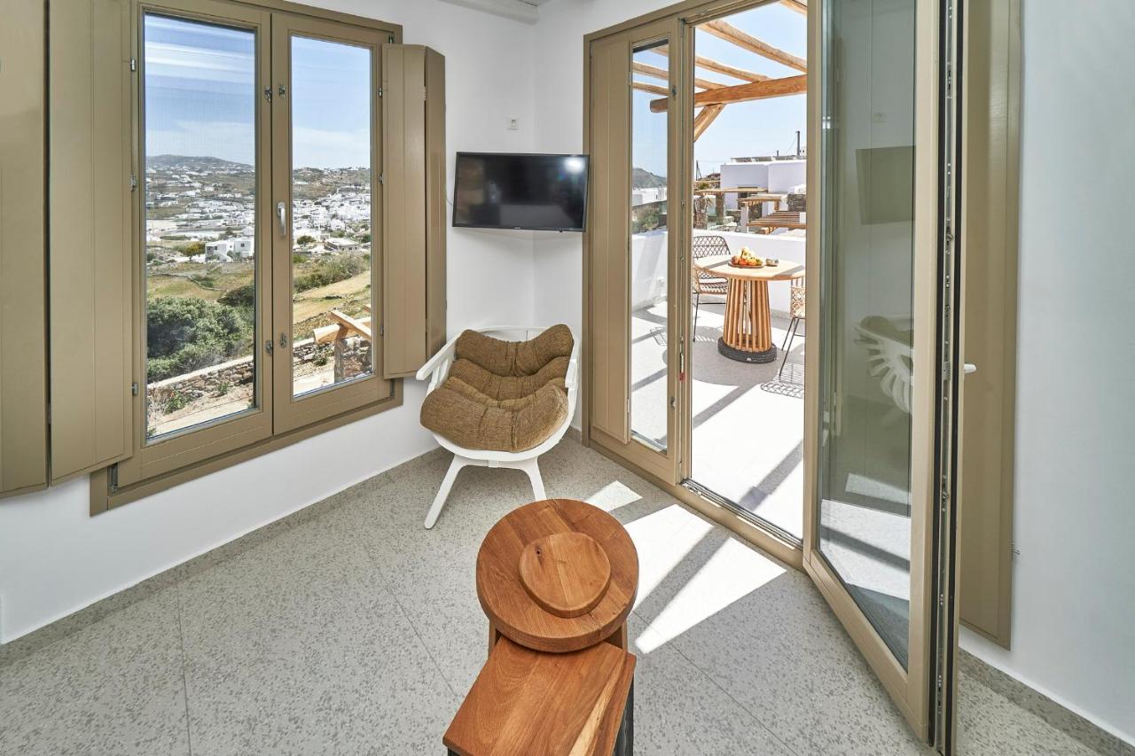 Due Mari Mykonos Hotel Agios Ioannis Diakoftis Eksteriør billede